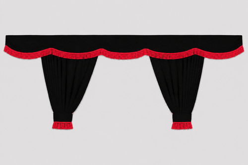 Large black curtains - large,