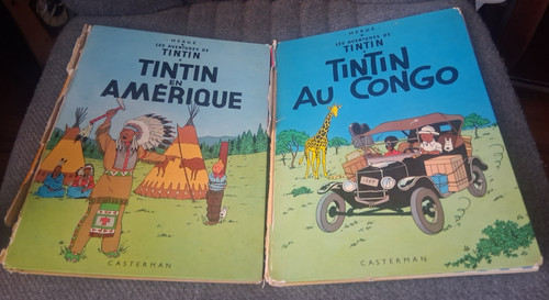 Tintin congo and - tintin, en