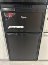 Black CamperCool CR80 80l Tall 12v 24v Fridge Freezer