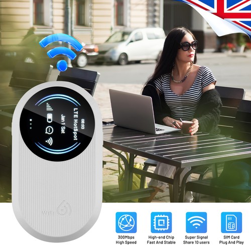 Unlocked wifi6 hotspot lte - lte, 4g