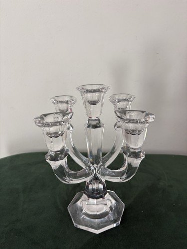 Vintage crystal five arm - vintage, five-arm