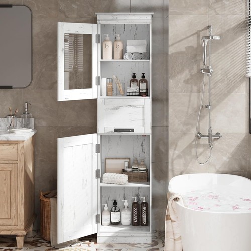 Tall shabby chic - chic, cabinet