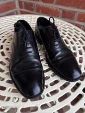 Loake 1880 Classic Aldwych Toe-Cap Oxford Shoe - Black- Size UK 10.5 EU 44.5