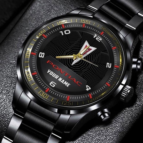 Pontiac stainless steel watch - pontiac,