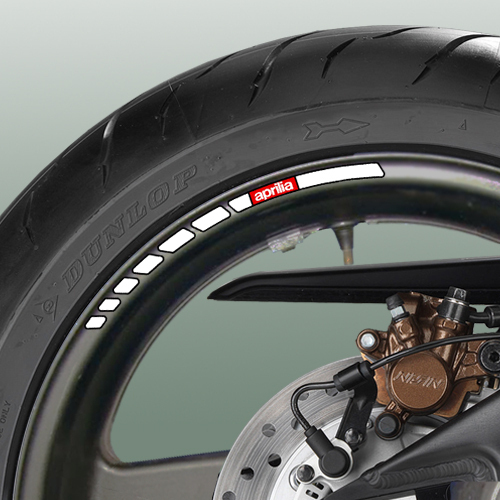 Aprilia wheel rim decals - aprilia,