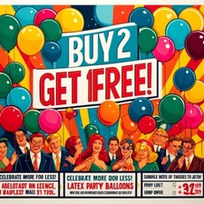 Latex Party Balloons - Decotex