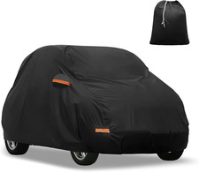 TUCKBOLD Car Cover for Smart Fortwo 2007-2023 210D-PU Oxford Outdoor Full Car 