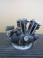 Harley Davidson XLCH Iron head 1973 engine test run (5980)