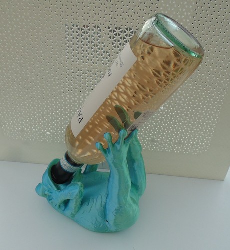 Novelty frog wine bottle - novelty,