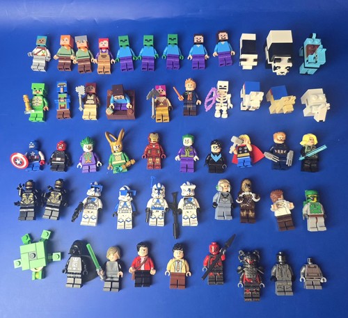 Lego minifigure bundle - minifigure, star
