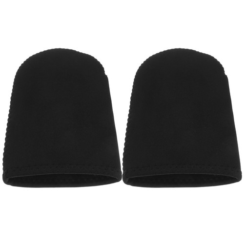 Reusable black neoprene toe - reusable,