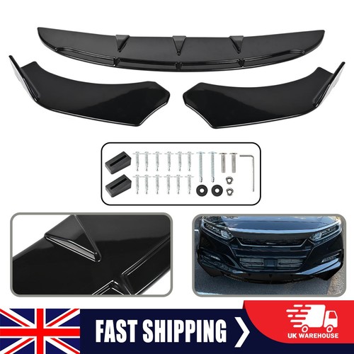 Glossy black car - glossy, front