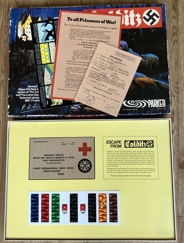 Escape from colditz board game - colditz,