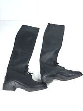 Ariat Ladies 8 R Equestrian Leathe Riding Horse Champion Performance Boots Italy