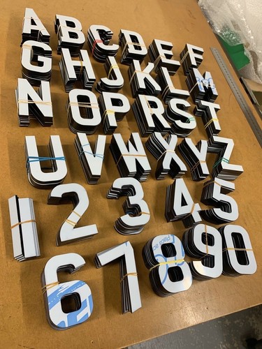 Motorcycle bike number - 4d,