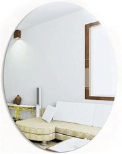 Oval Wall Mirror Self Adhesive