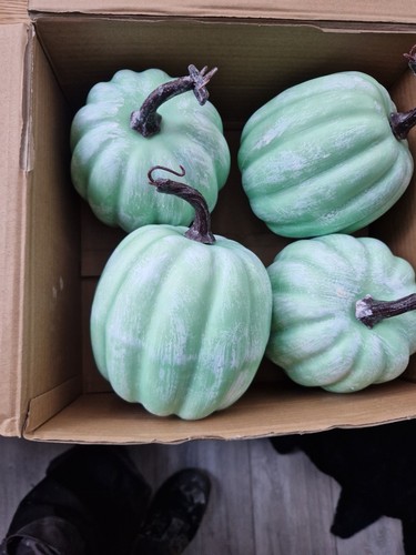10x artificial foam pumpkin - 10x,