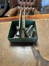 Antique Highly collectible Shoe Shine Box And Contents 28x23x12cm