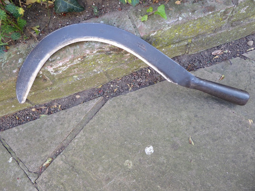 Vintage bulldog sickle scythe - bulldog,