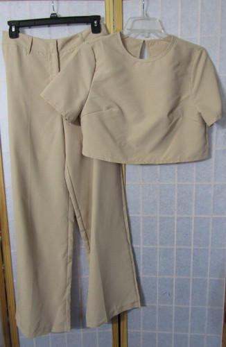 Nib shein beige short sleeve - beige,