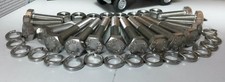 Land Rover Series 2 2a Stainless Door Hinge Nut & Bolt Set 88 109 Truck Cab