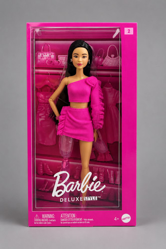 Barbie deluce doll with - doll,