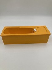 Sindy Dolls House Bath Sun Yellow With Plug Vintage