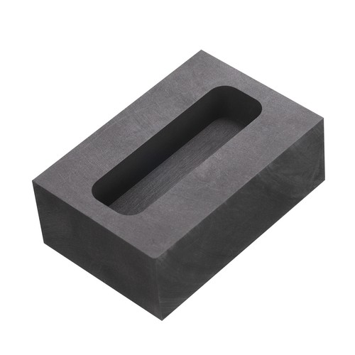 Gold silver graphite - silver, ingot