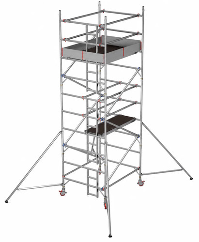 Industrial aluminium scaffold - aluminium,