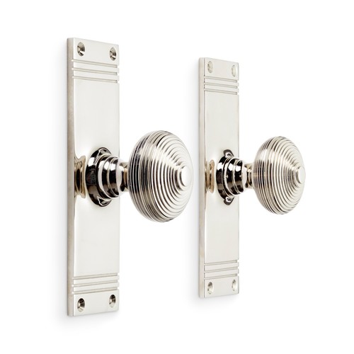 Polished nickel beehive - polished, on