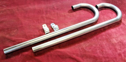 Downpipes raw exhaust knees - downpipes,