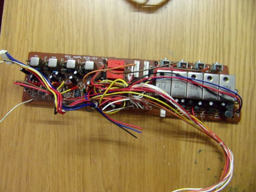 Tascam 244 rec ampl pcb - rec,