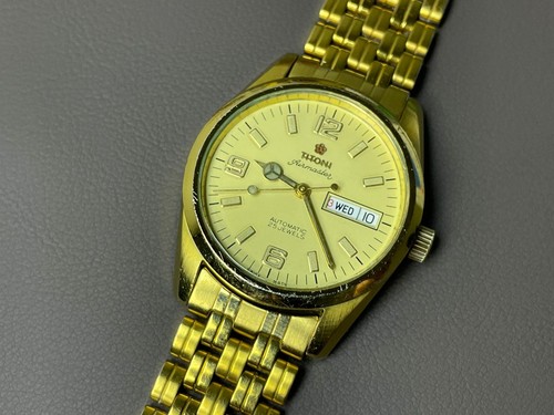 Titoni airmaster all - gold, dial