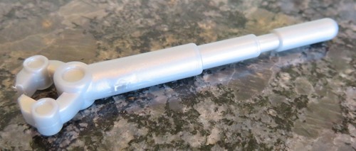 Toy plastic small missile - small, claw