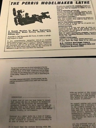Perris lathe vintage - perris,