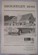 1964 Wolseley 16/60 Original advert No.1