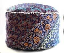 Cotton Bohemian Mandala Poufs
