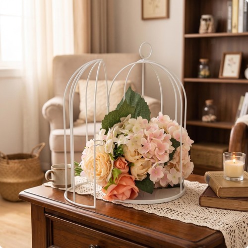 Decorative birdcage open frame - birdcage, open-frame