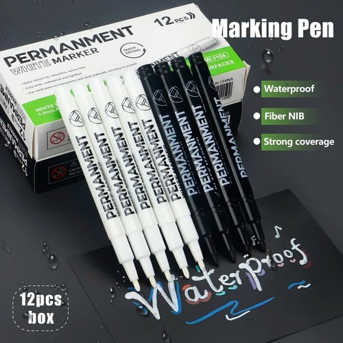 12x white acrylic - 12x,