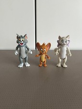 Tom & Jerry & Toot 3 Plastic Vintage Collectable Action Figure Toys Rare Used 