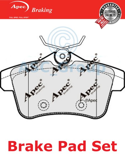 Apec rear brake pads - rear,