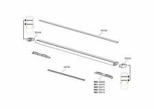 Thule Wingbar Genuine Spare Parts - 960 961 962 963 969 - End Caps Rubber strip