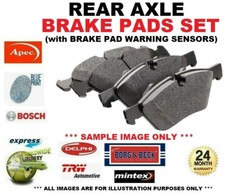Rear Axle BRAKE PADS + WEAR