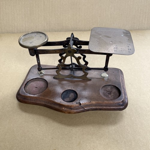 Antique edwardian brass oak - edwardian,