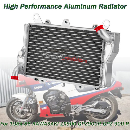 Row aluminum radiator fits - 2,