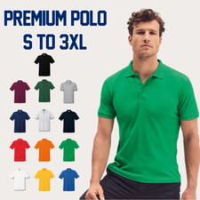 Mens Polo Shirts Premium Polo