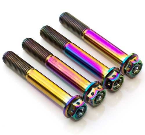 Rainbow titanium front caliper - rainbow,