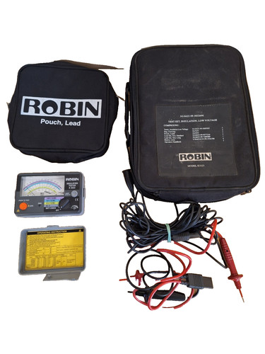 Robin k3323 insulation tester - robin,