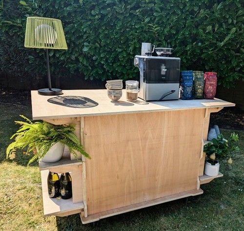 Mobile coffee cart - mobile,
