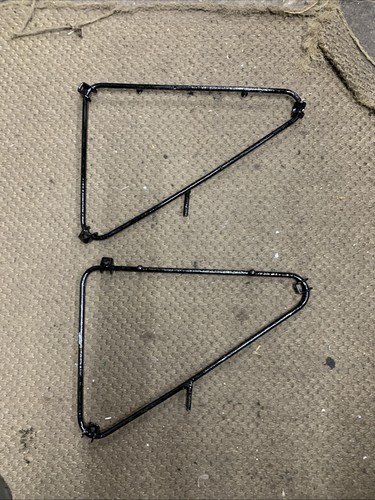 Vintage motorcycle rear rack - rear,